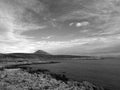 View of the landscape and seascape of Mani