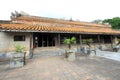 View of Lang khai dinh tomb in Hue, Vietnam Royalty Free Stock Photo