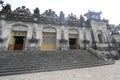 View of Lang khai dinh tomb in Hue, Vietnam Royalty Free Stock Photo