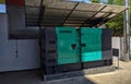 View of large generator set Royalty Free Stock Photo