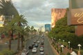 View of Las Vegas Boulevard The Strip Royalty Free Stock Photo