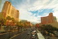 View of Las Vegas Boulevard The Strip Royalty Free Stock Photo
