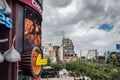 View on Las Vegas boulevard Strip Royalty Free Stock Photo