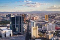 View of Las Vegas from Stratosphere Tower Royalty Free Stock Photo