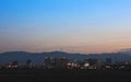 A View of the Las Vegas Strip Looking North Royalty Free Stock Photo