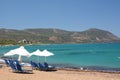 View of Latchi beach. Polis municipality. Cyprus Royalty Free Stock Photo