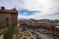 View of Lausanne from Cathedral Royalty Free Stock Photo