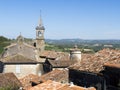 Lautrec village roofs. france