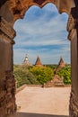 View from Law Ka Ou Shaung temple in Bagan, Myanm