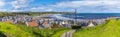 A view leading down to the lower part of the town of Cullen, Scotland