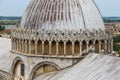 View from Leaning Tower to Cathedral in Pisa, Italy Royalty Free Stock Photo