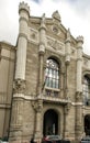 View of the left end of the Vigado, Budapest`s secnond largest concert hall, Hungary