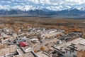 View of Leh city, the capital of Ladakh, Northern India.