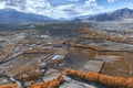 View of Leh city, the capital of Ladakh, Northern India.
