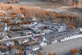 View of Leh city, the capital of Ladakh, Northern India.