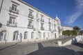 PORTUGAL - LEIRIA CHURCH- 5 DECEMBER Royalty Free Stock Photo