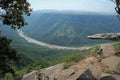 View of Leopard Rock and Oribi Gorge Canyon Royalty Free Stock Photo