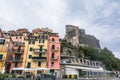 View of Lerici from the beach, Italy Royalty Free Stock Photo