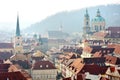 View of Lesser Town, Prague Royalty Free Stock Photo