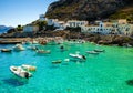 A view of Levanzo Island, Sicily Royalty Free Stock Photo