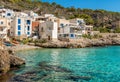 View of Levanzo Island, is the smallest of the three Aegadian islands in the Mediterranean sea of Sicily, Italy Royalty Free Stock Photo