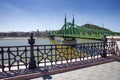 View of Liberty Bridge over Danube, Budapest Royalty Free Stock Photo