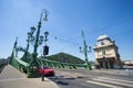 View of Liberty Bridge over Danube, Budapest Royalty Free Stock Photo