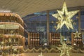 View of library in Korea Christmas season