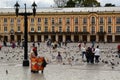 View of Lievano Palace in Simon Bolivar square. BogotÃ . Distrito Capital. Colombia