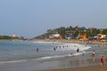 View of the Lighthouse beach in Kovalam Royalty Free Stock Photo