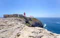 Lighthouse at Cabo de Sao Vicente, Algarve, Portugal