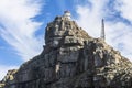 View on the lighthouse of Cape point, South Africa Royalty Free Stock Photo