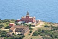 View of lighthouse of Capo Spartivento