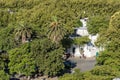 View from the lighthouse of historic neighborhood in Colonia del Royalty Free Stock Photo