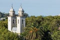 View from the lighthouse of historic neighborhood in Colonia del Royalty Free Stock Photo