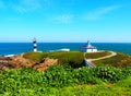 Lighthouse of Illa Pancha in Ribadeo, Galicia - Spain