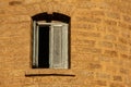 View of lighthouse window, Mahabalipuram, Tamil Nadu, India. Mahabalipuram is a town near Chennai famous for rock monuments and is Royalty Free Stock Photo