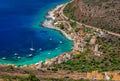 View of Limeni, in Laconian Mani, Greece.