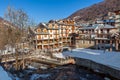 View of Limone Piemonte. Royalty Free Stock Photo