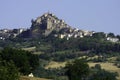 View of Limosano, old village in Campobasso province, Molise Royalty Free Stock Photo