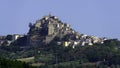 View of Limosano, old village in Campobasso province, Molise Royalty Free Stock Photo