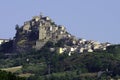 View of Limosano, old village in Campobasso province, Molise Royalty Free Stock Photo