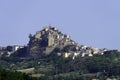 View of Limosano, old village in Campobasso province, Molise Royalty Free Stock Photo