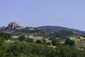 View of Limosano, old village in Campobasso province, Molise Royalty Free Stock Photo