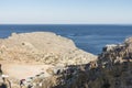 View from the Lindos Castle
