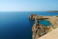 View of Lindos St.Pauls Bay from Acropolis, Rhodes