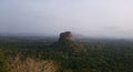 View of the lions rock, sourrounded by the wilderness