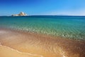 View on little island Kastri near Kos