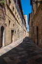 Little medieval town of Colle Val d`Elsa, Tuscany, Italy