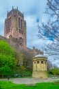 View of the Liverpool cathedral, England Royalty Free Stock Photo
